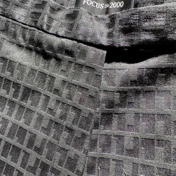 Gorgeous black on black print design dress pants - Excellent Condition!! - Picture 5 of 8